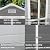 6x6 FT Outdoor Storage Resin Shed with Floor,Waterproof Plastic Garden Bike Shed with Lockable Door, Sloped Roof, Vents & Windows, Easy Assembly Tool Shed for Lawn, Backyard, Patio, Grey