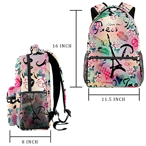 Sac à dos à pois de grande capacité pour les cours et les loisirs