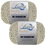Soap Savers for Bar Soap, American Made by Luxiny, Lifts Soap in Soap Dishes & Shower Soap Holders...