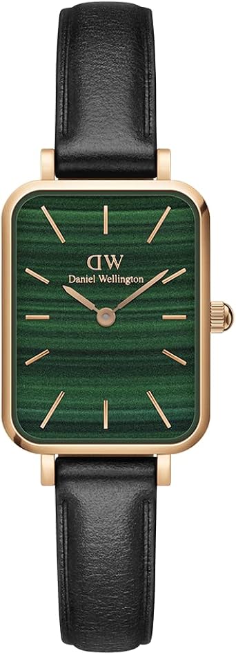 Orologio Daniel Wellington Quadro Pressed Sheffield Oro Rosa Verde 20x26mm  DW00100439 : Amazon.it: Orologi
