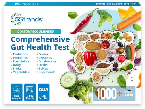 5Strands Comprehensive Gut Health Test for Adults &...
