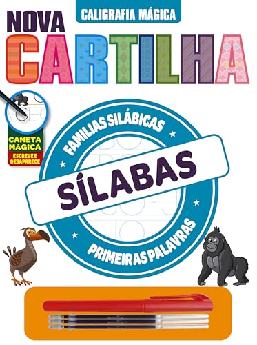 Coleção nova cartilha de caligrafia – alfabetização em construção – famílias silábicas: