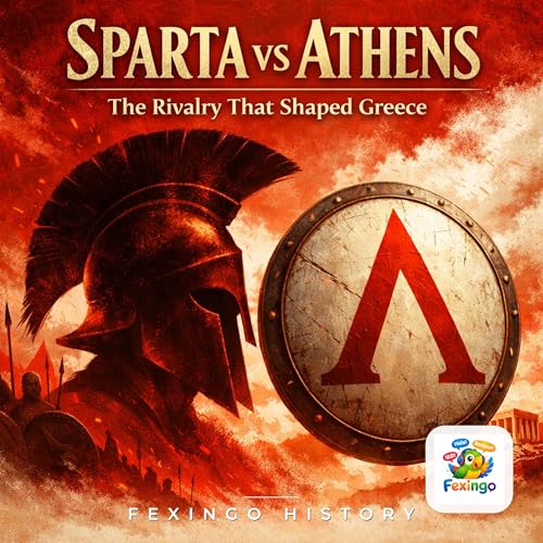 Sparta vs Athens: The Rivalry That Shaped Greece &mdash; Fexingo History cover art