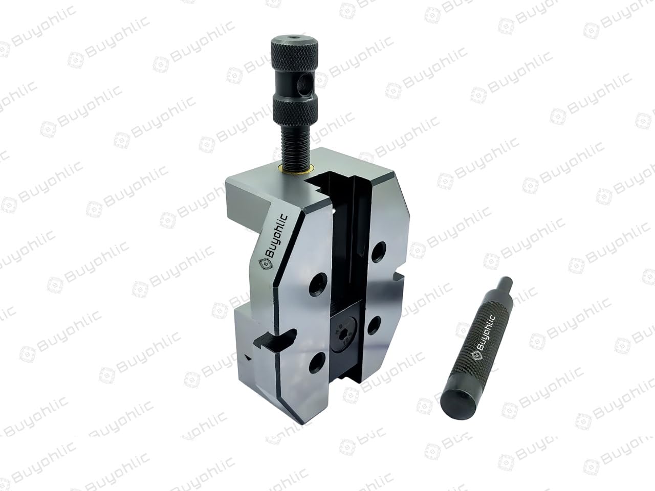 Buyohlic Morsa di precisione in acciaio per rettifica larghezza ganascia 60 mm