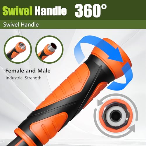 50FT Heavy Duty 5/8 Inch Garden Hose  - image 6