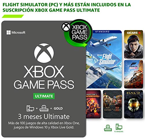 Suscripción Xbox Game Pass Ultimate - 3 Meses | Flight Simulator ...