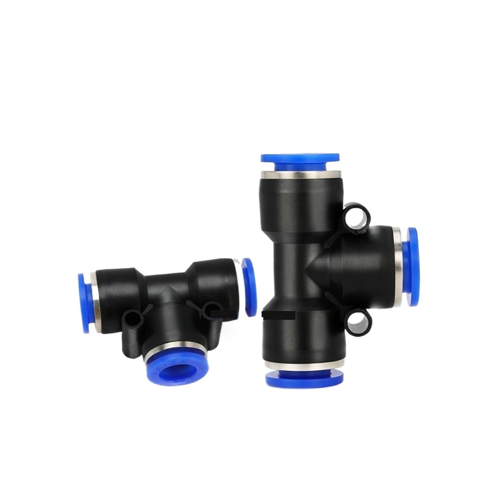 Sprzęgło pneumatyczne Złączki pneumatyczne typu PE 5/20/50 szt. 3-drożny T Plastikowe złącze pneumatyczne do 4 mm do 16 mm (6 mm, 50 sztuk)
