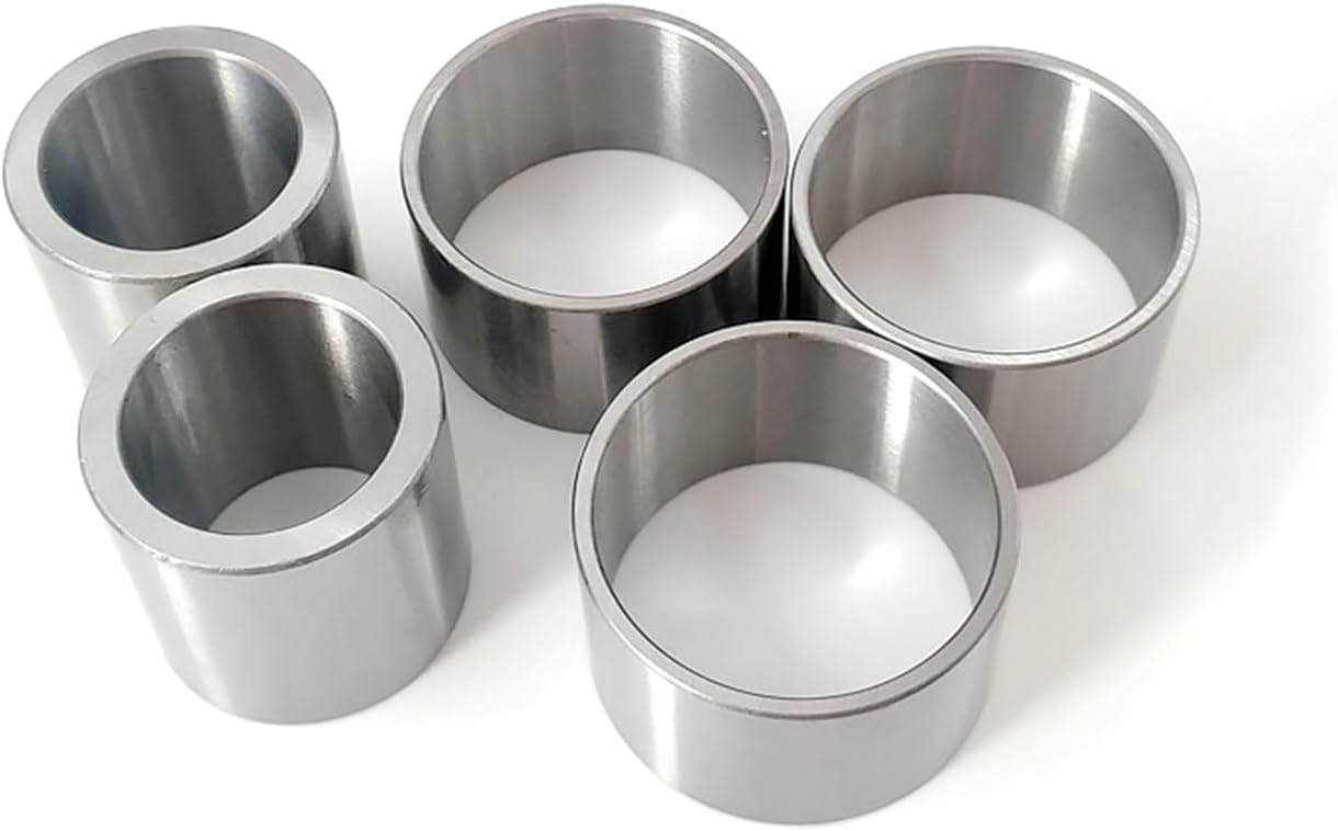 Łożyska ślizgowe, 2 szt. ID 15mm, OD 20mm, wysokość 16mm Gcr15 Tuleje łożyskowe ze stali węglowej do zwykłych, tuleja ustalająca oprawy, prowadnica