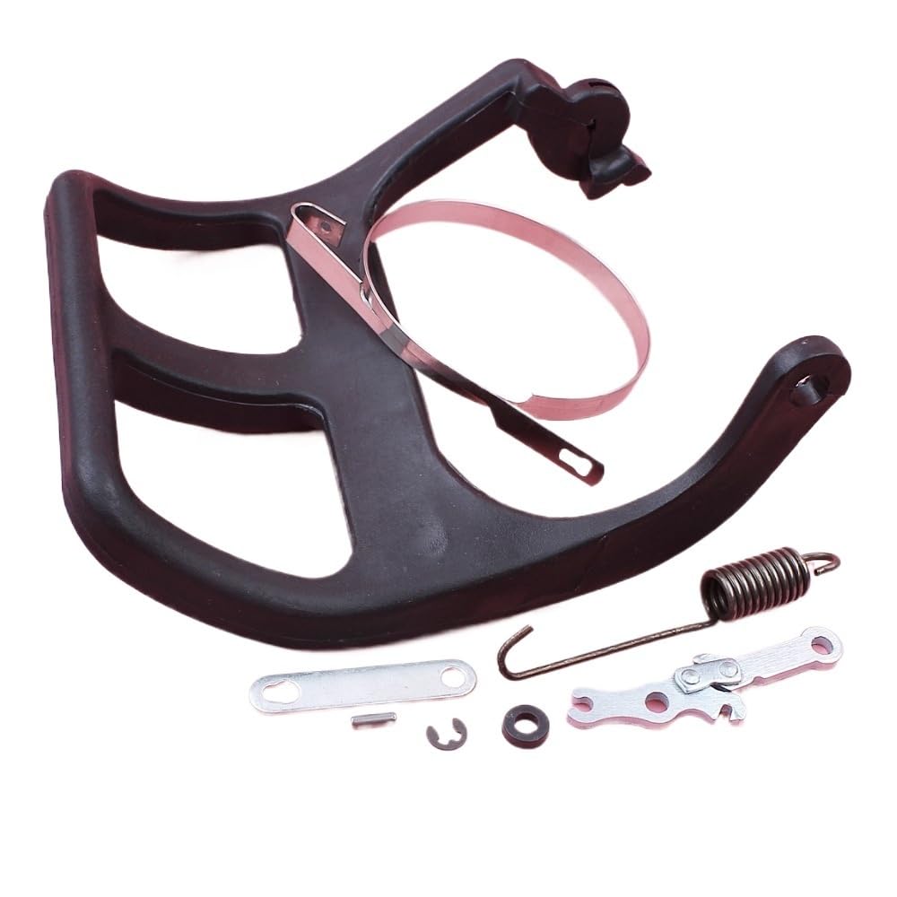 Adecuado for MS180 MS170 018 017 Motosierra Freno de cadena Mango Barra de protección Kit de reparación de correa Repuestos