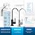Frizzlife Under Sink Water Filter W/Dedicated Faucet & FZ-2 Replacement Filter