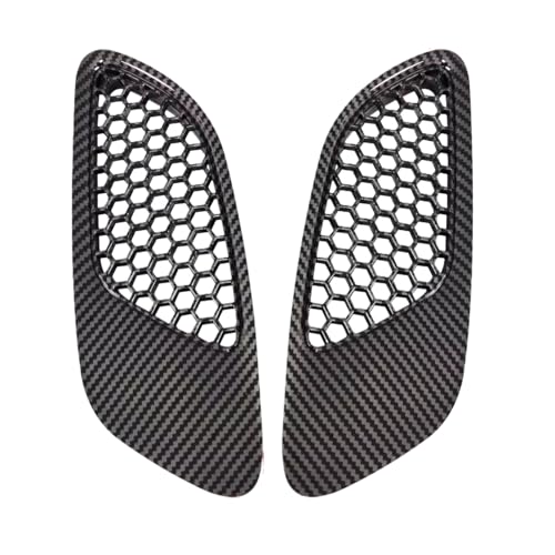 Grilles d'aération capot moteur BMW E90 E91 E92 E93 look carbone