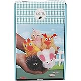 Oster-Tiere aus Pompons, 1 Set