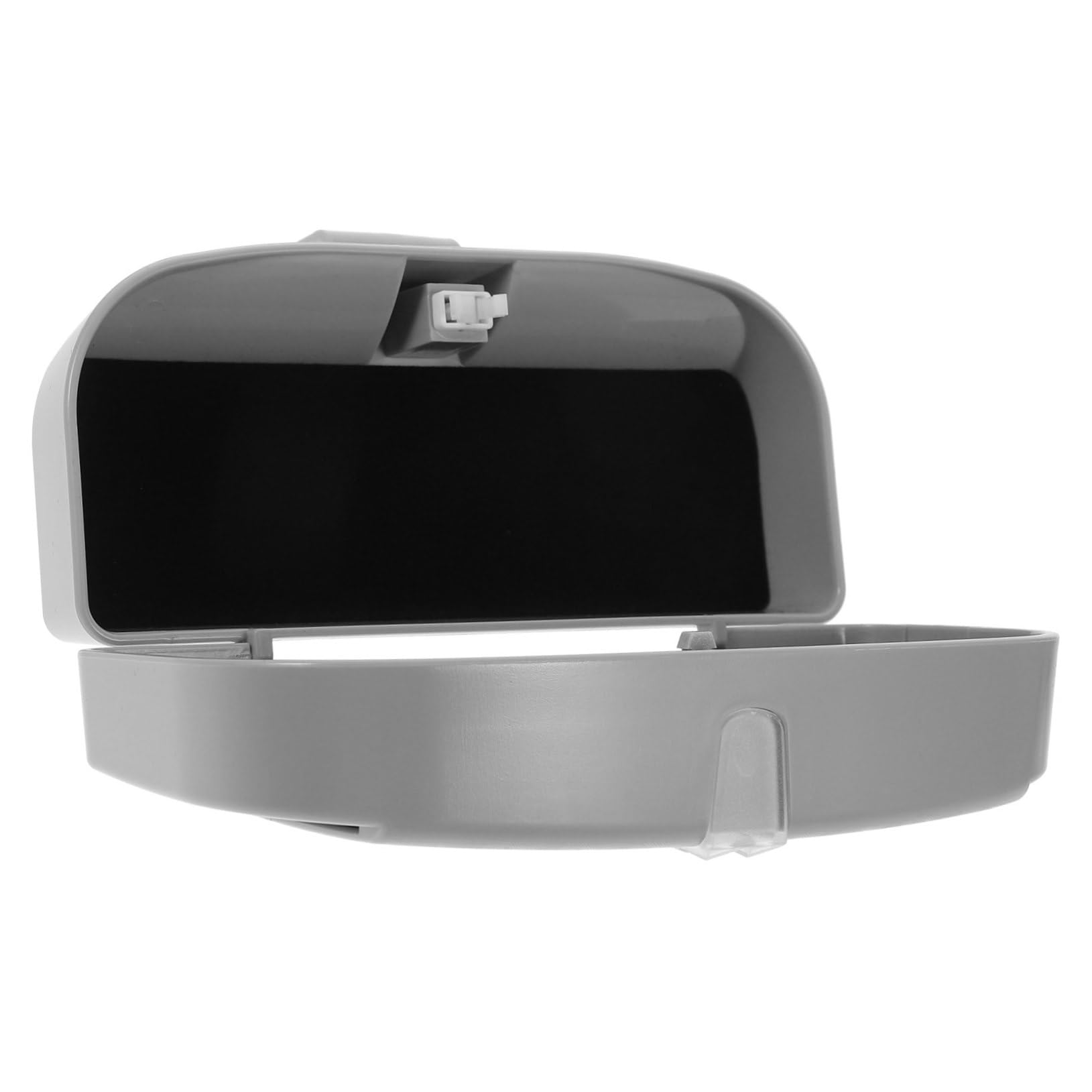Gatuida 2piezas Soporte para Gafas De Sol y Billetes Organizador Interior De Coche Caja De Almacenamiento De Accesorio Multifuncional Fácil Instalación Visera