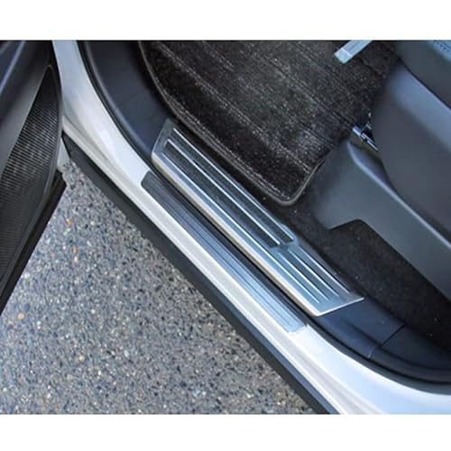 TADOKAPATU トヨタ 新型 ヴォクシー 90系専用 スカッフプレート サイドステップ スカッフプロテクトシートドアシルプレートインサイド インテリアパネル アクセサリー 汚れ防止 傷防止 ステンレス 内側 6PCS VOXY 2022年1月~【シル