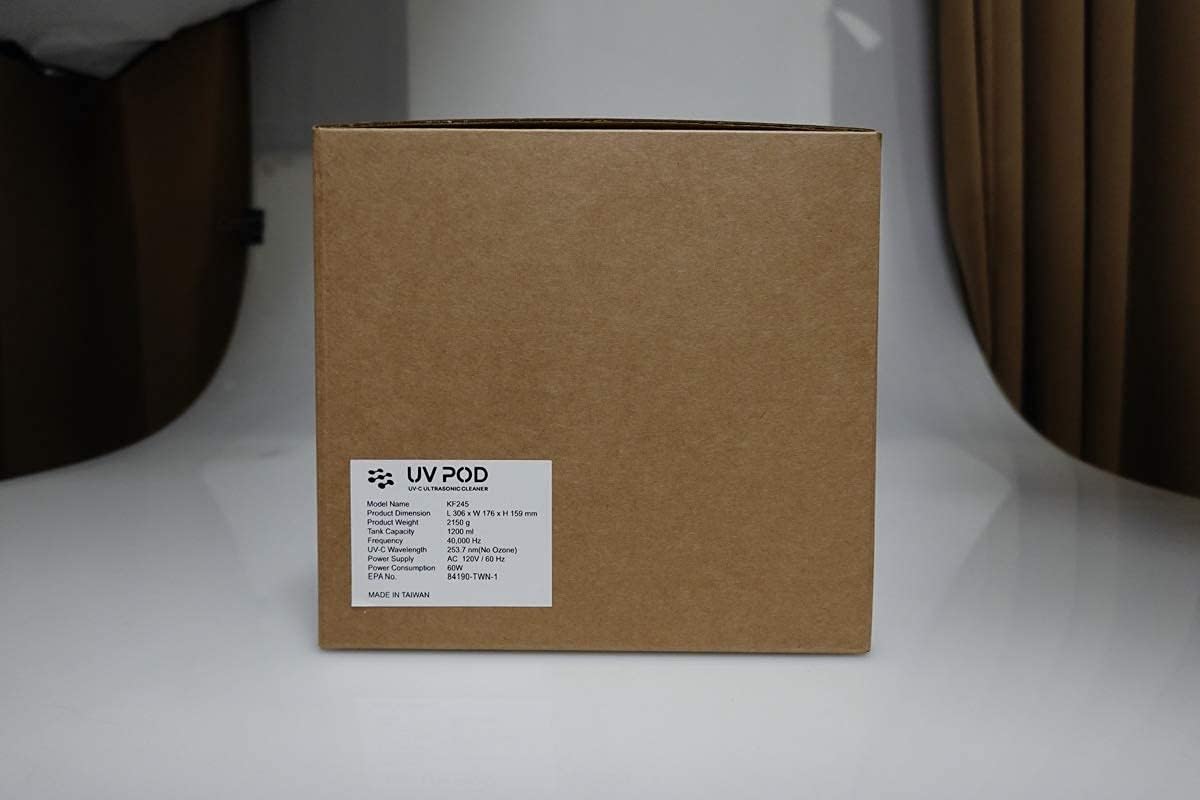 Advanced Ultrasonic Jewelry Cleaner UV-C Sterilizer, Professional Cleaning Machine for Silver Gold Diamond Ring, Eyeglass, Watch, Denture, Nail Tools Kit Sanitizer: Health & Personal Care