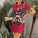 Emblem of Austria Austrian Flag Short Sleeve Dress Summer Tank Crewneck Slim Bodycon Mini Dresses