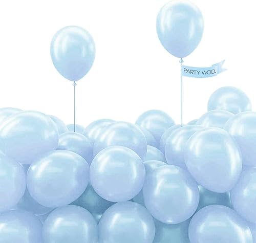 Vista 69 de PartyWoo Globos de color rosa claro, 100 globos de látex de color rosa pálido pastel de 12 pulgadas para graduación, boda, baby shower, revelación