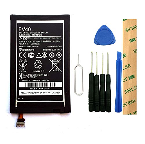 for Motorola Razr Maxx HD XT926 XT925 Replacement Battery SNN5913A Free Adhesive Tool