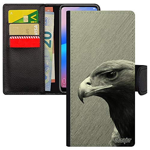 Housse Samsung Galaxy S21+ Plus antichoc avec fentes cartes motif rapace oiseau