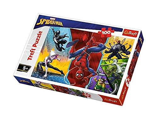 Puzzles -"100" - Upside down/Disney Marvel Spiderman