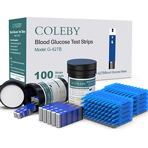 Ikza Blood Glucose Monitor Kit G-666B + G-666Bs/G-427Bs, 1 * Blood Sugar Test Kit With 1 Lancing Devices, 200 Test Strips And 200 Lancets, Smart Diabetes Testing Kit #TOP4
