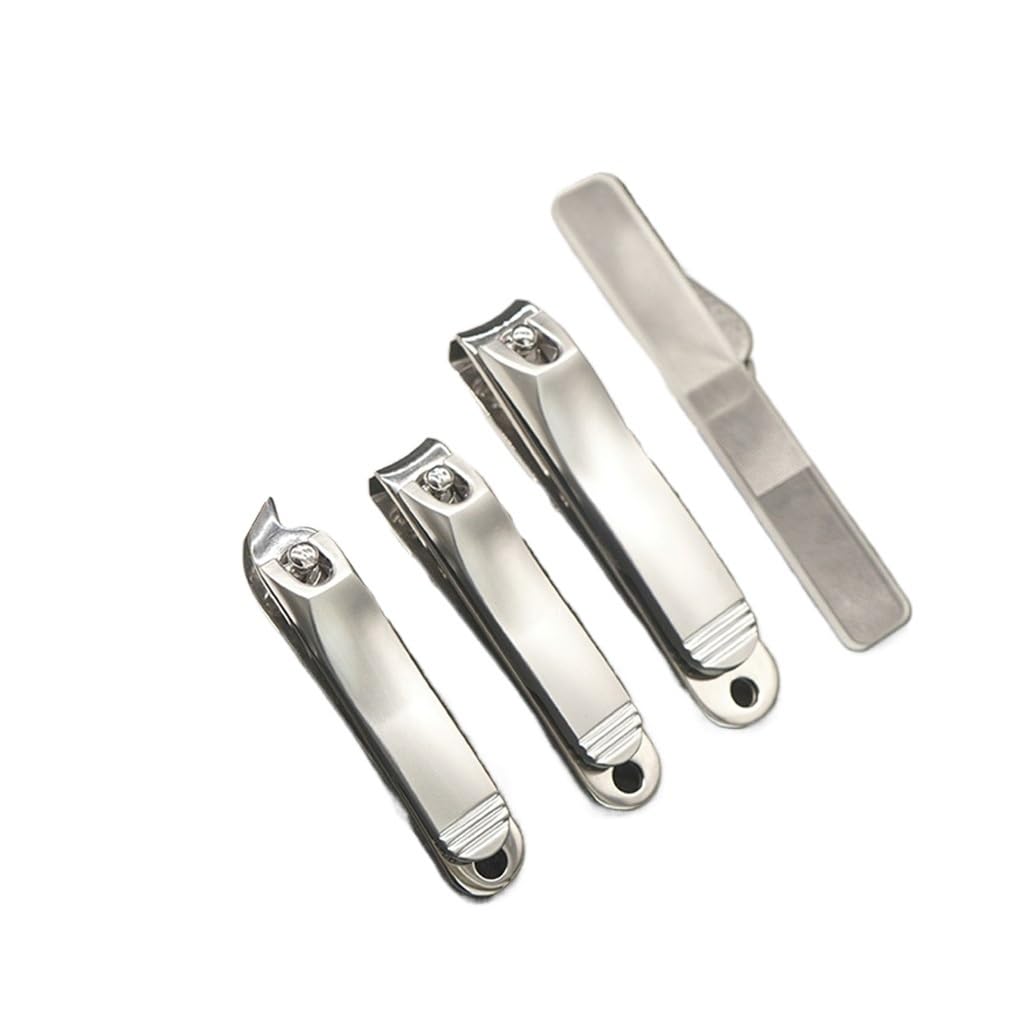 Inicio Cortaúñas curvos diagonales Nivel de Apariencia Cortaúñas portátiles de Acero Inoxidable(Silver)