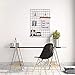 Kaforise Wire Wall Grid Panel, Multifunction Painted Photo Hanging Display and Wall Storage Organizer, Pack of 2, Size 25.6x17.7inch, Black