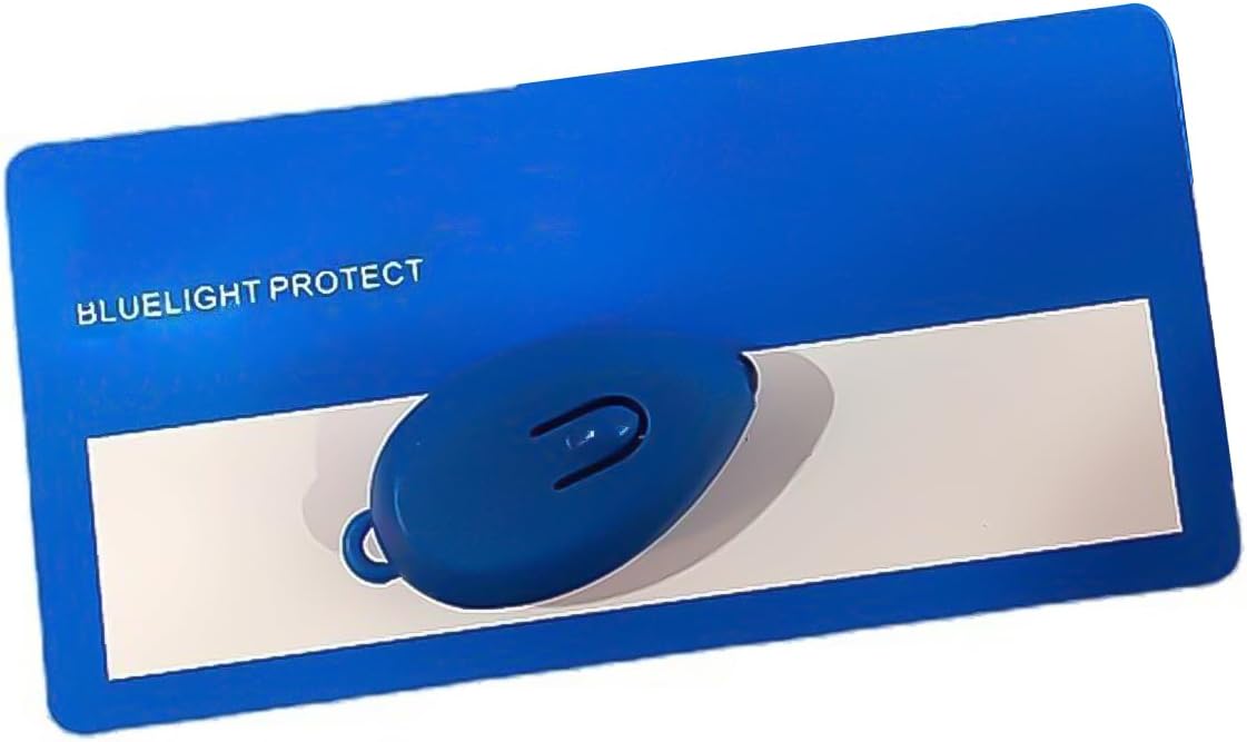 Anti-Blue Light Tester Card Tester Light Glasses Testers Accessory Card Blue Light Detection Card Generators Card and