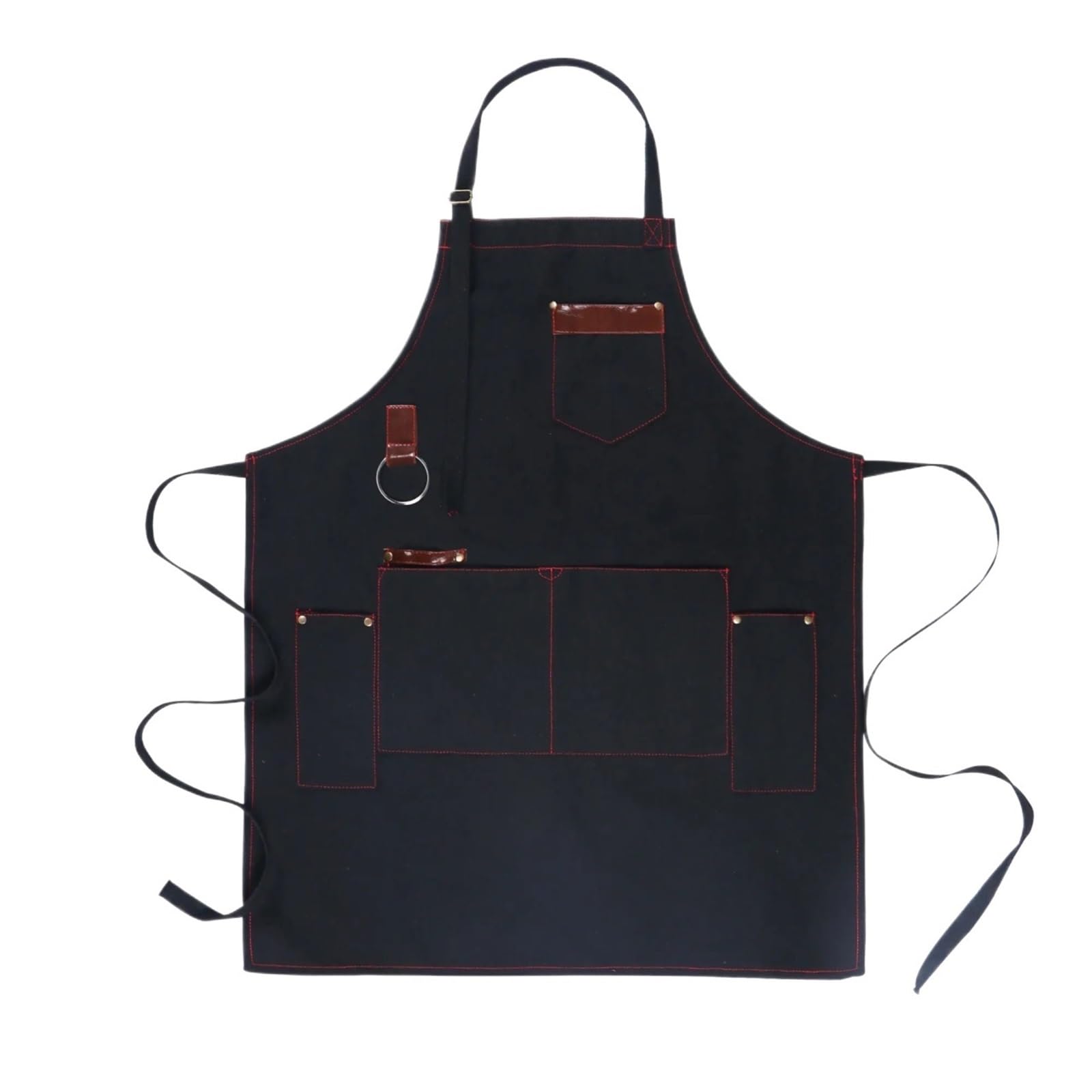 2 piezas delantal de chef for hombre Para Hogar | Delantales de herramientas de lona Tela de cuero, Barbacoa, Regalo, Cocina