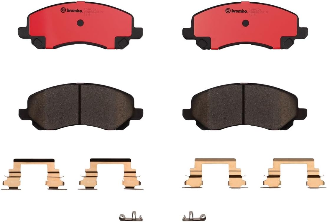 Brembo P54030N Premium Ceramic Front Disc Brake Pad Set CHRYSLER/CITROËN/DODGE/HYUNDAI/JEEP/LANCIA/MITSUBISHI/MITSUBISHI (BJC)/MITSUBISHI (SOUEAST)/PEUGEOT OE# 4605A879