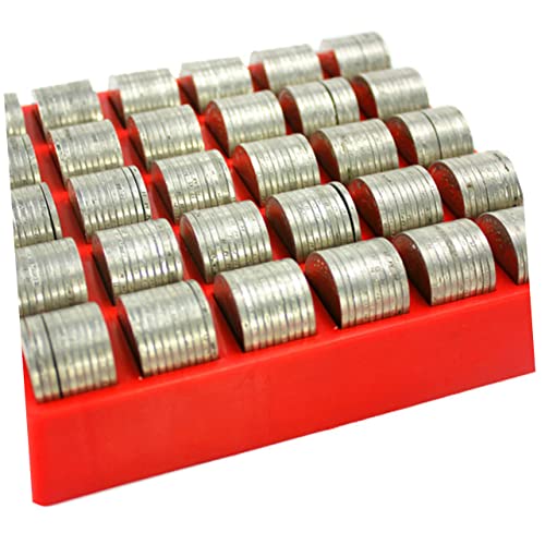 Caja plástica organizadora para monedas x2 TEHAUX miniatura 7