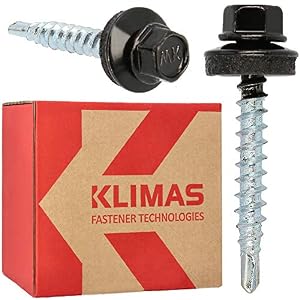 KLIMAS Trapezblechschrauben 4,8 x 35 mm 250 Stück