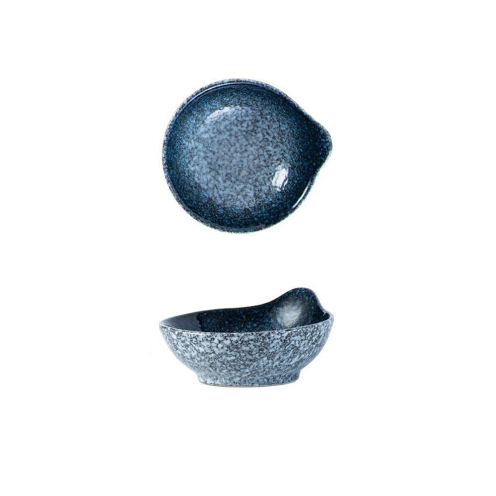 Cenz-888 Snack Dish Restaurant Dip Dish Seasoning Soy Sauce Vinegar Ceramic Sushi Snack Bowl