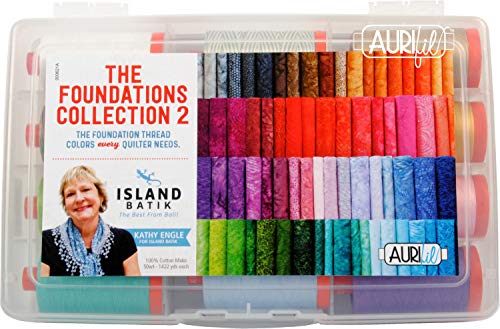 The Foundations 2 Kit Hilos Aurifil 12 Bobinas miniatura 1