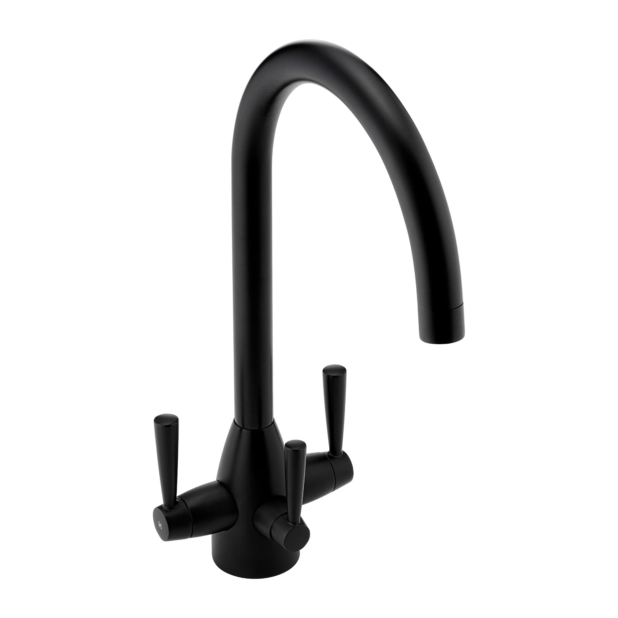 ENKI, Icon, KT128, Modern Filter Tap, Drinking Kitchen Taps, Kitchen Sink Mixer Tap, Black