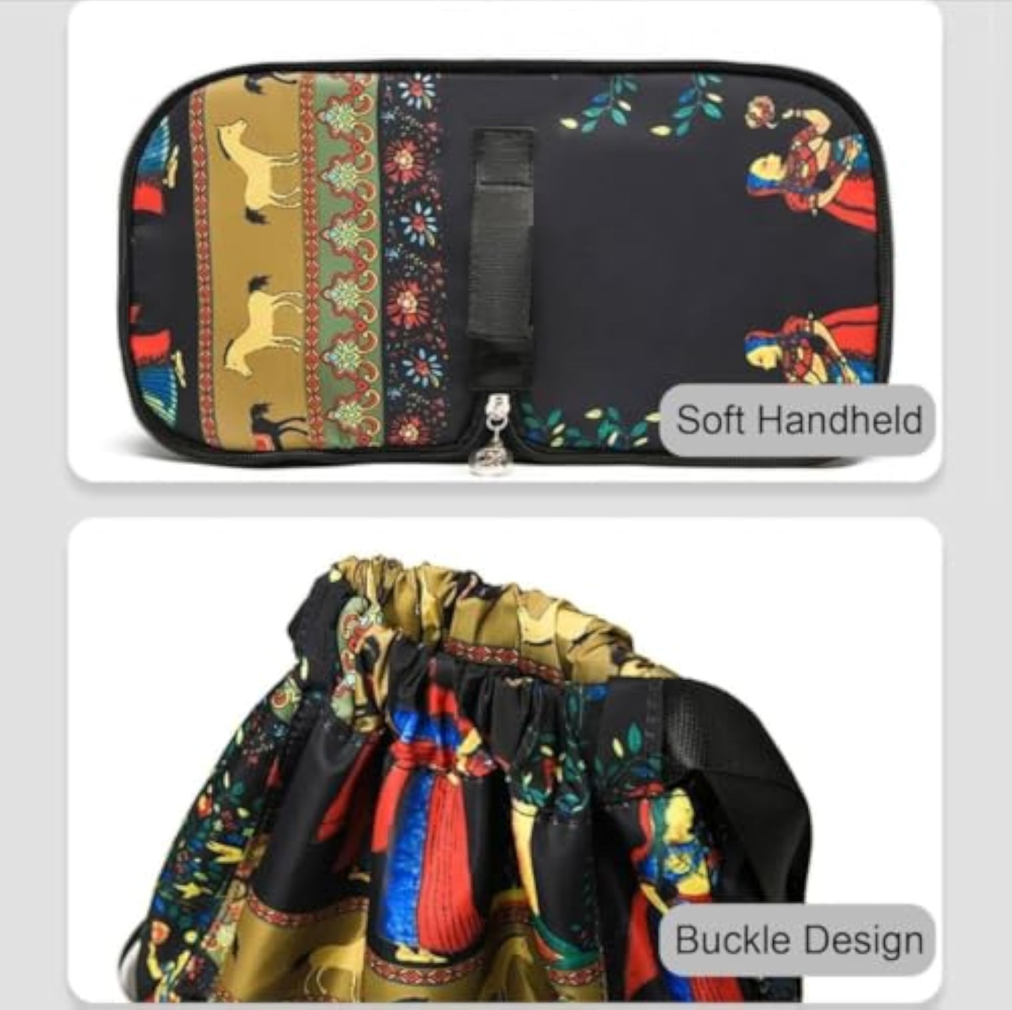 Printed Foldable Lightweight Travel Backpack for Women