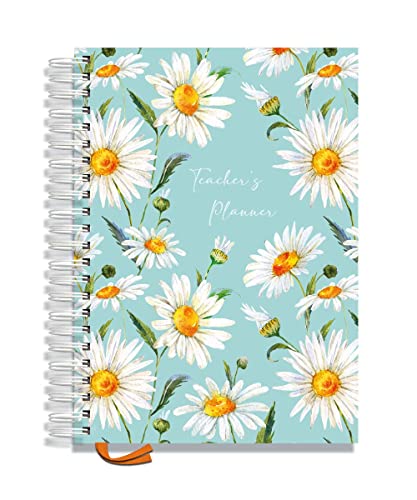 Teacher Planner 2024-2025 by Pirongs A4 5 Lesson - New Daisy