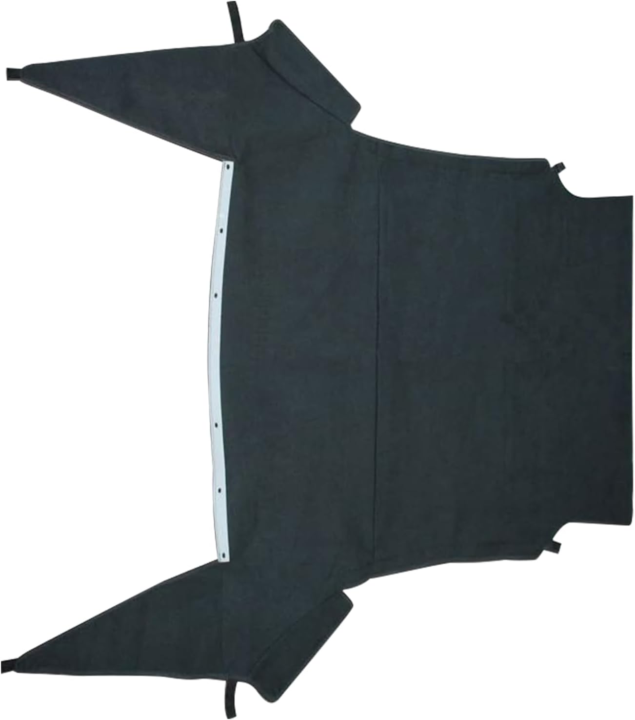 Sierra Auto Tops & Seats Convertible Top Headliner for 1999-2004 Ford Mustang - Gray, PinPoint Velour Foam Back - Headliners for Convertible Top Replacement