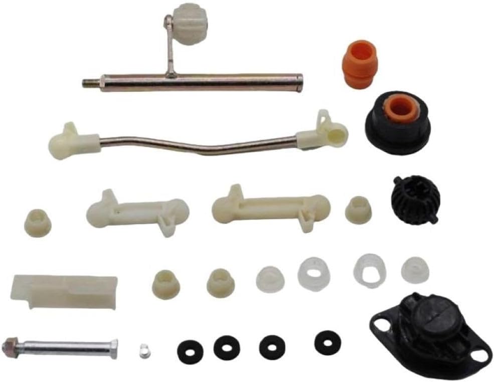 Gear Shift Lever Repair Kit 191798000 Transmission Shift Linkage Replacement for Golf MK2 and For Jetta II with Relay Shaft Fits OE 191798116A 191798116AS 191798211SW