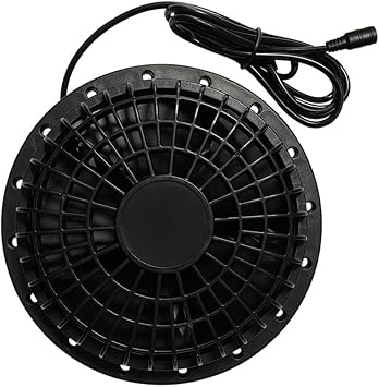 12V Quiet Inline Pipe Ventilation Exhaust Fan For Heating Cooling In Home Garden