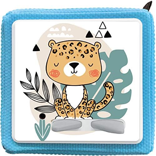 K002 Protective Cover Screen Protector for Toniebox, Self-Adhesive Perfect Fit Film Motif Accessories Sticker (Toniebox, No. 16 Leopard)