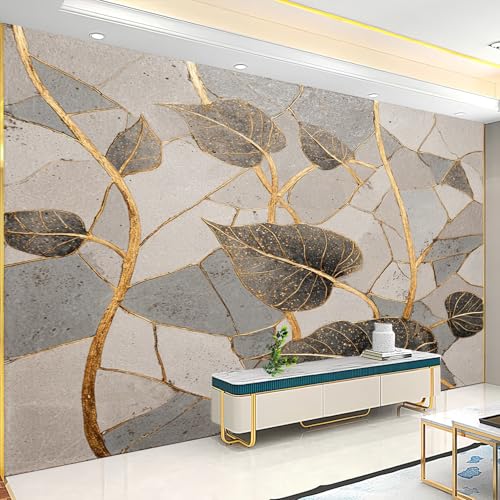 Fresque Murale Marbre Abstrait pour Créer un Salon Chic et une Chambre Zen