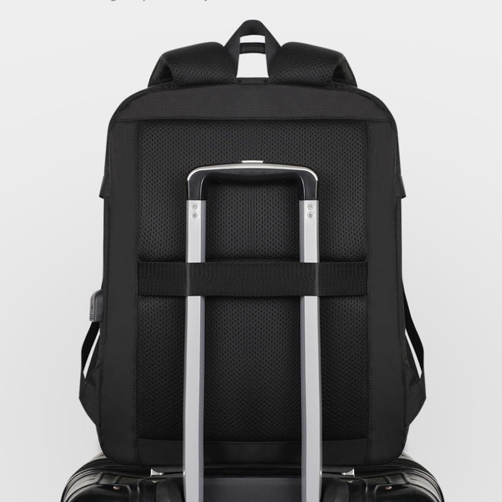 Generico Zaino per uomini e donne grande capacità borsa di viaggio d'affari computer zaino studente dimensione 45 * 33 * 17cm (noir)