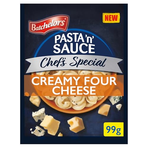 Batchelors Pasta n Sauce Chefs Special Creamy Four Cheese Instant Pasta Ready Meal 99 g Packet (Pack of 1)