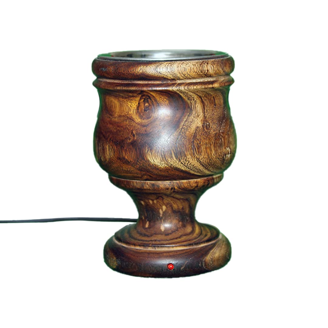 Udbhav Creations LLP Big Wooden Beautiful Looking Luxurious Electric Bakhoor Dani. Specifically Design for Bakhoor/Oudh with Double Burner Electric (B09Y36CP6D) Amazon Price History, Amazon Price Tracker