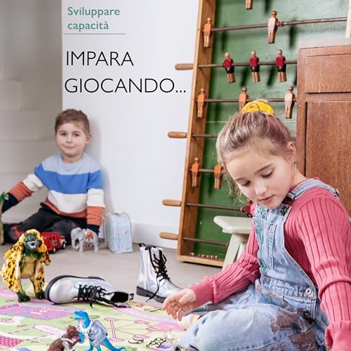 Carpet Studio Tappeto Bambini 95x133cm, Tappeto