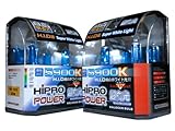 Hipro Power H11 + H9 Super White Xenon HID Headlight Bulb - Low & High Beam