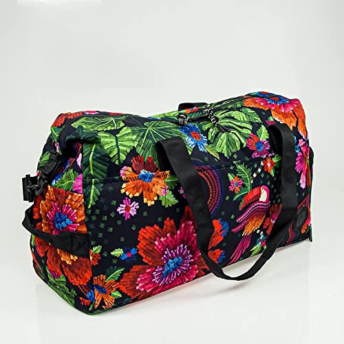 Bolsa Findi Borogodó Farm, Feminina, Florescer Black. Tam. Único