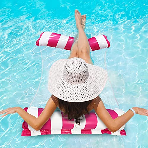 Image of CPEX Pool Floats Lounger, Inflatable Pool Floats Adult Size, Water Hammock Pool Rafts Floaties for Swimming Pool