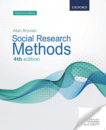 Social Research Methods 0198738013 Book Cover